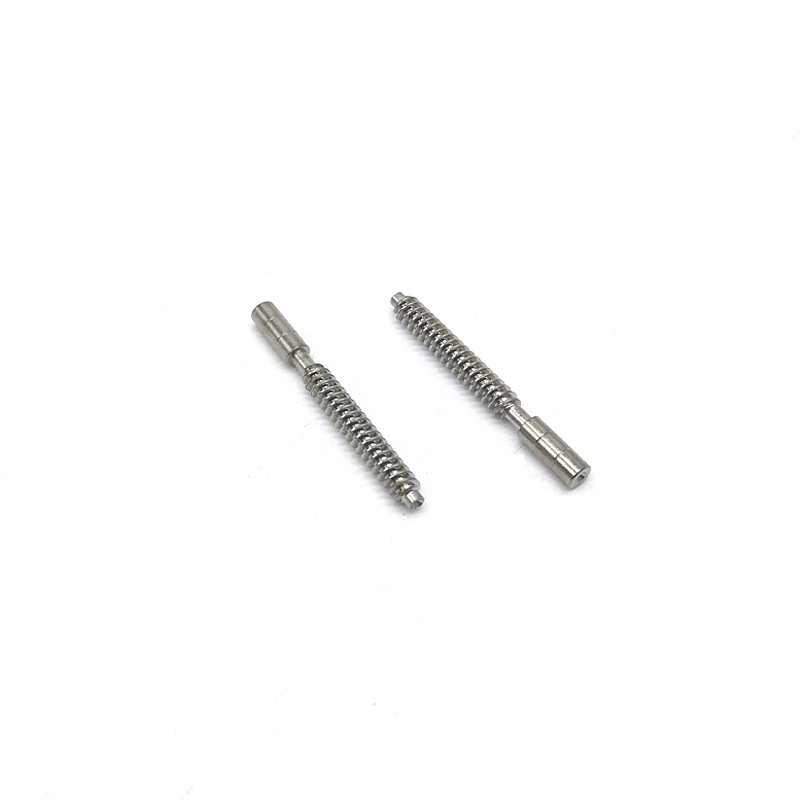 OEM Machining Service Metal Spare Parts CNC Machining Parts Custom Stainless Steel Worm Gear Set Worm Shaft